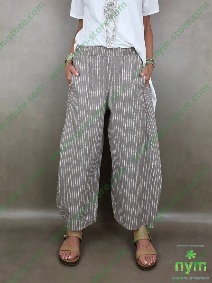 panta gessato a tratti balloon 97co3e - U / FANGO C. / PE26 - PANTALONE