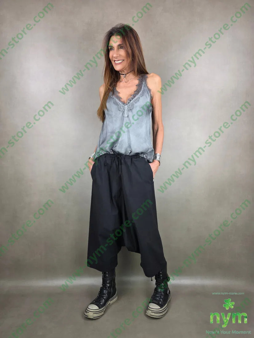 panta harem tessuto tecnico 70co27ny3ea PANTALONE