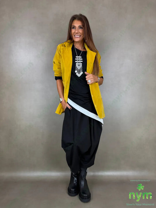 pantagonna cuciture trasversali 63pl33vi4ea - PANTALONE