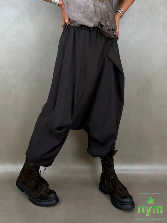 pantagonna cuciture trasversali 63pl33vi4ea - U / MARRONE / AI26 - PANTALONE
