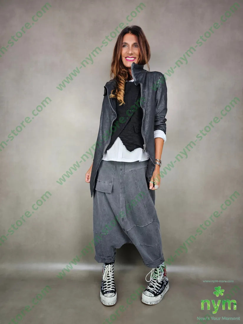 pantagonna felpa patchwork 95co5ea PANTALONE