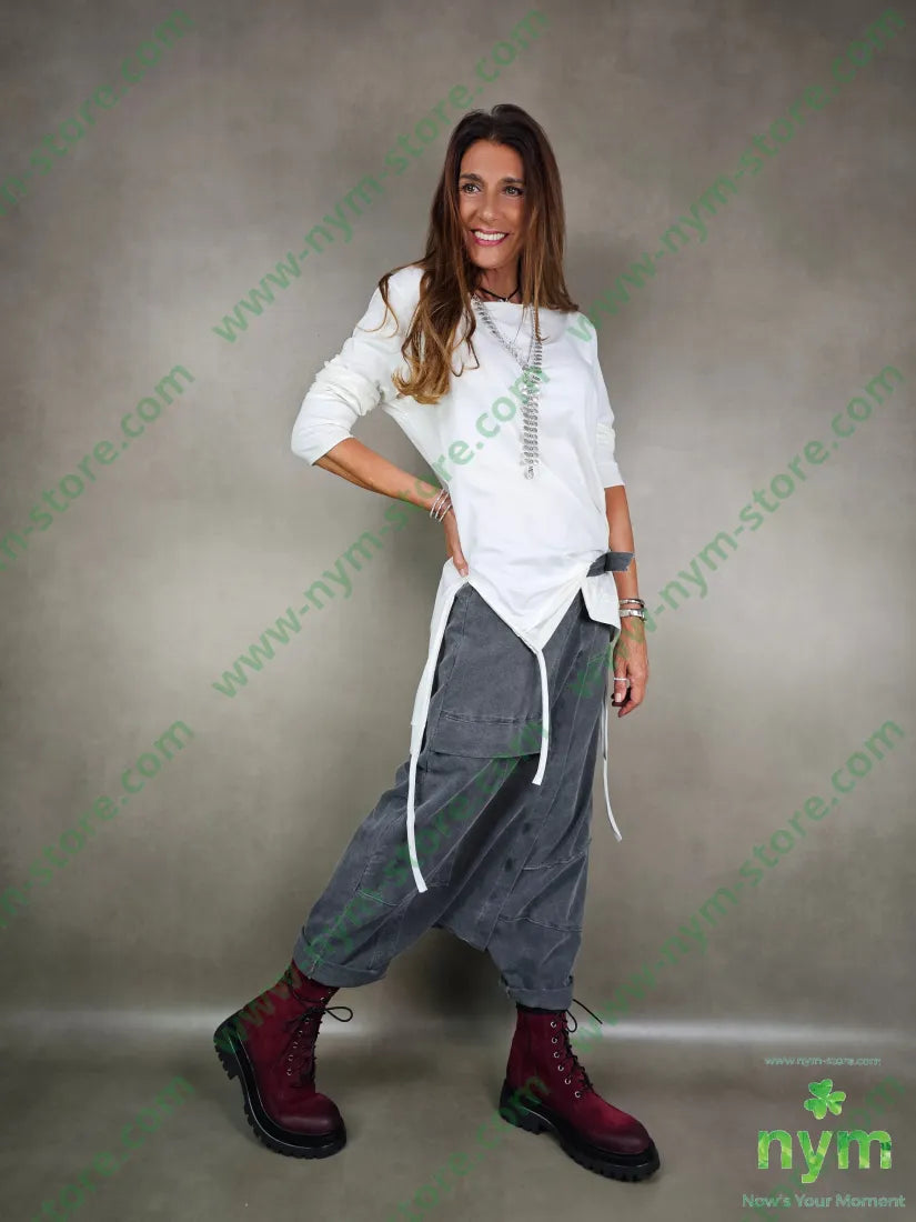 pantagonna felpa patchwork 95co5ea PANTALONE