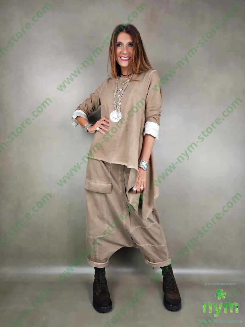 pantagonna felpa patchwork 95co5ea PANTALONE