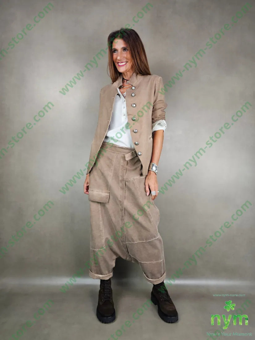 pantagonna felpa patchwork 95co5ea PANTALONE