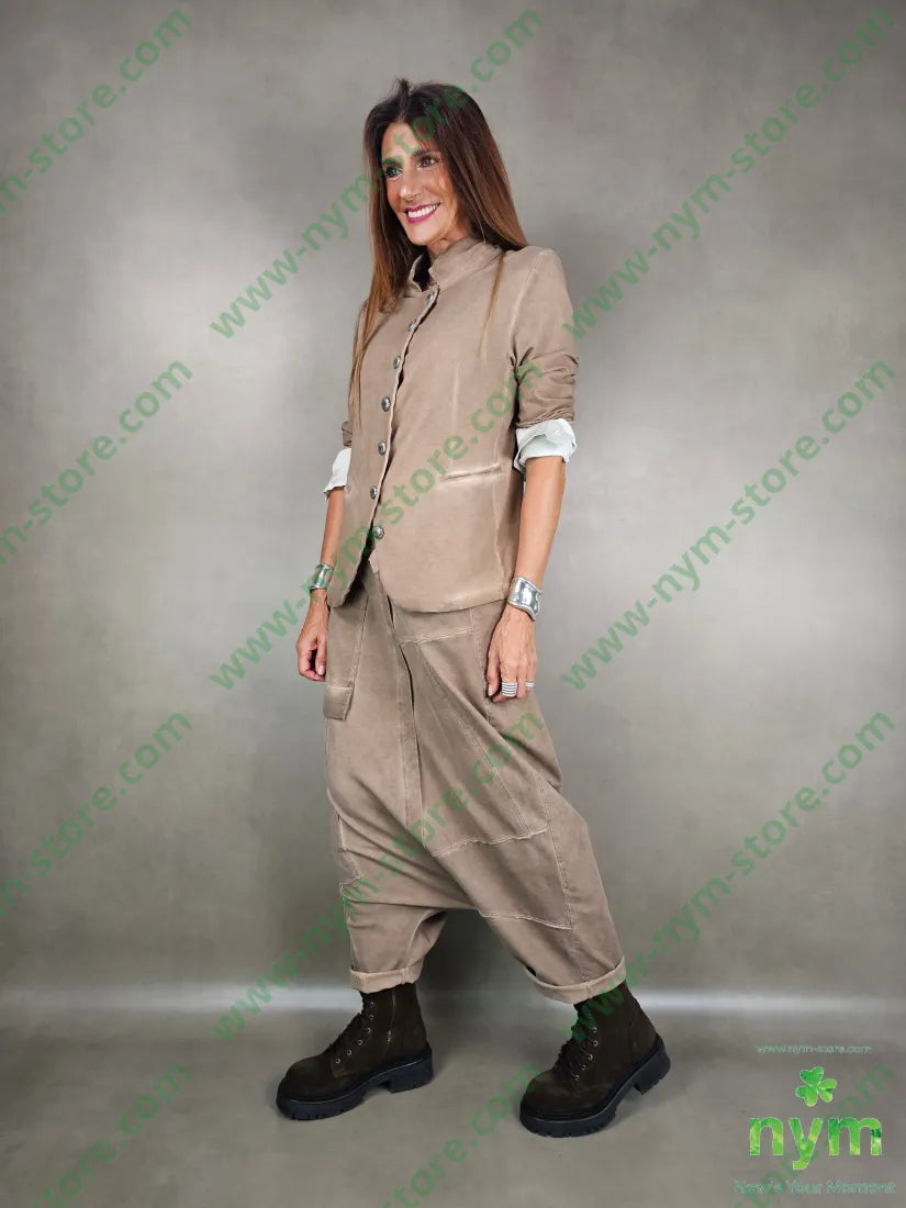 pantagonna felpa patchwork 95co5ea PANTALONE