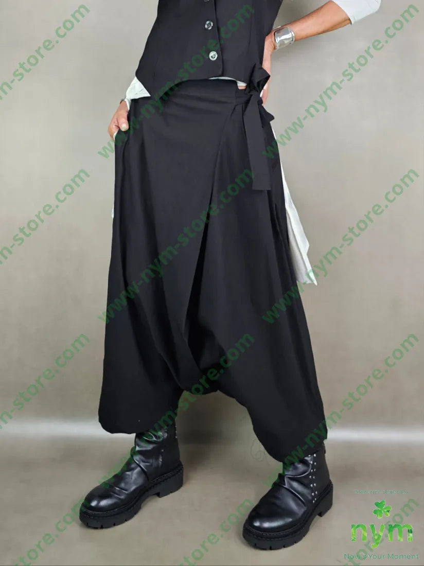 pantagonna nodo lato 78vi19pa3ea U / NERO / AI25 PANTALONE