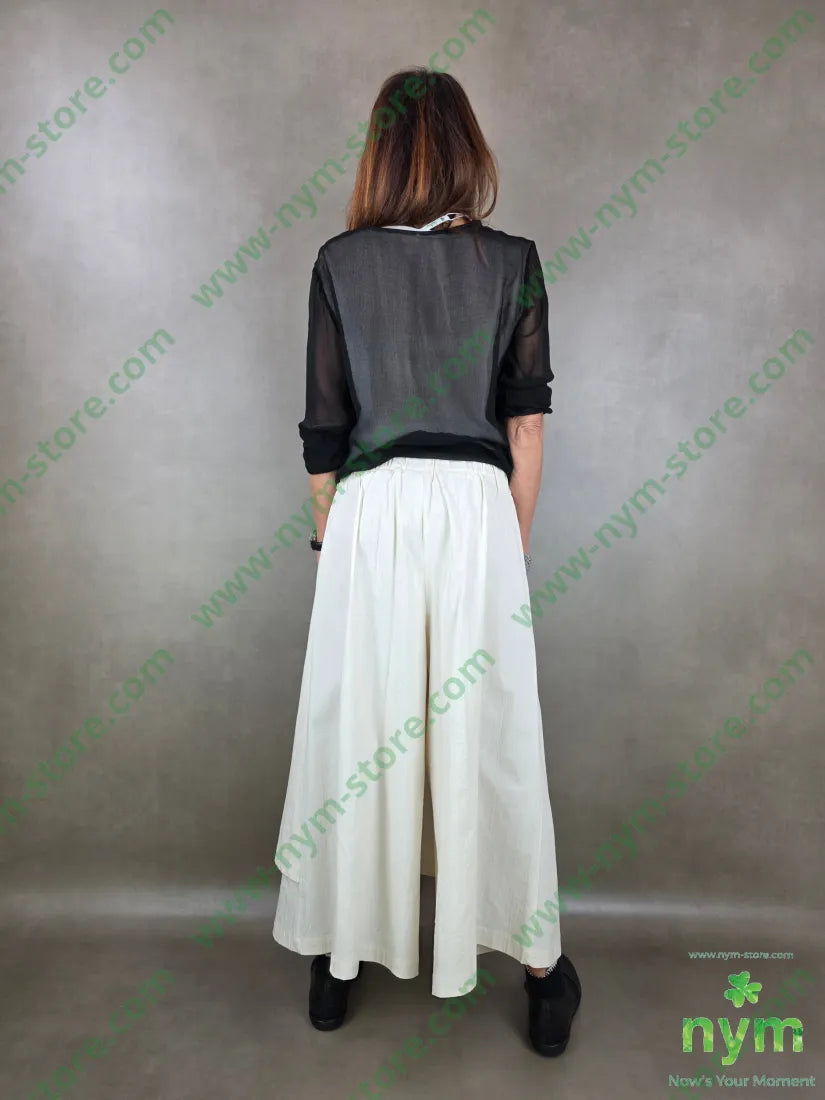 pantagonna tessuto impunture a catenella 85co10vi5ea PANTALONE