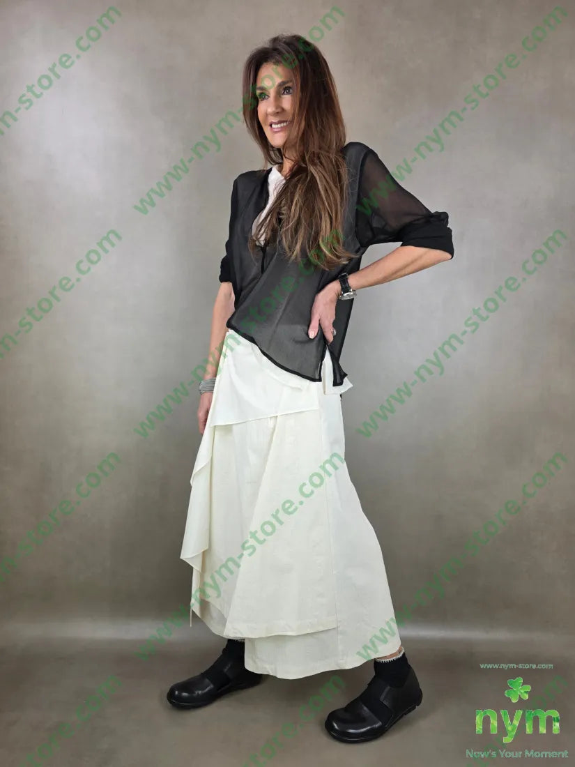 pantagonna tessuto impunture a catenella 85co10vi5ea PANTALONE