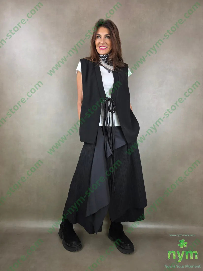 pantagonna tessuto impunture a catenella 85co10vi5ea PANTALONE