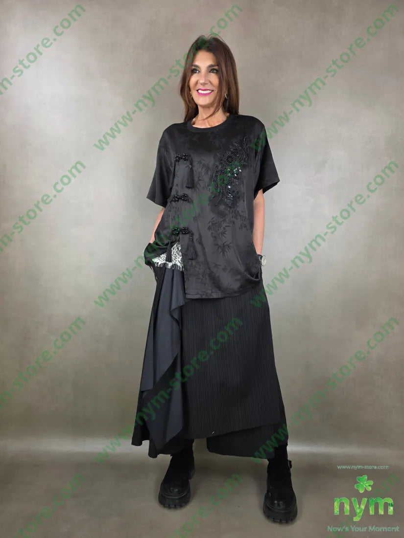 pantagonna tessuto impunture a catenella 85co10vi5ea PANTALONE