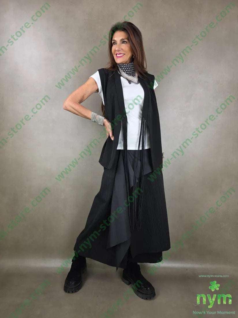 pantagonna tessuto impunture a catenella 85co10vi5ea PANTALONE