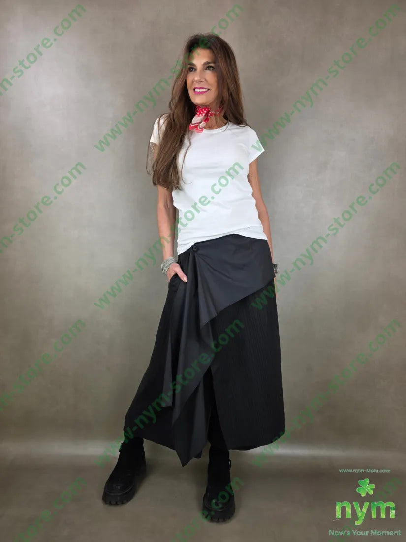 pantagonna tessuto impunture a catenella 85co10vi5ea PANTALONE