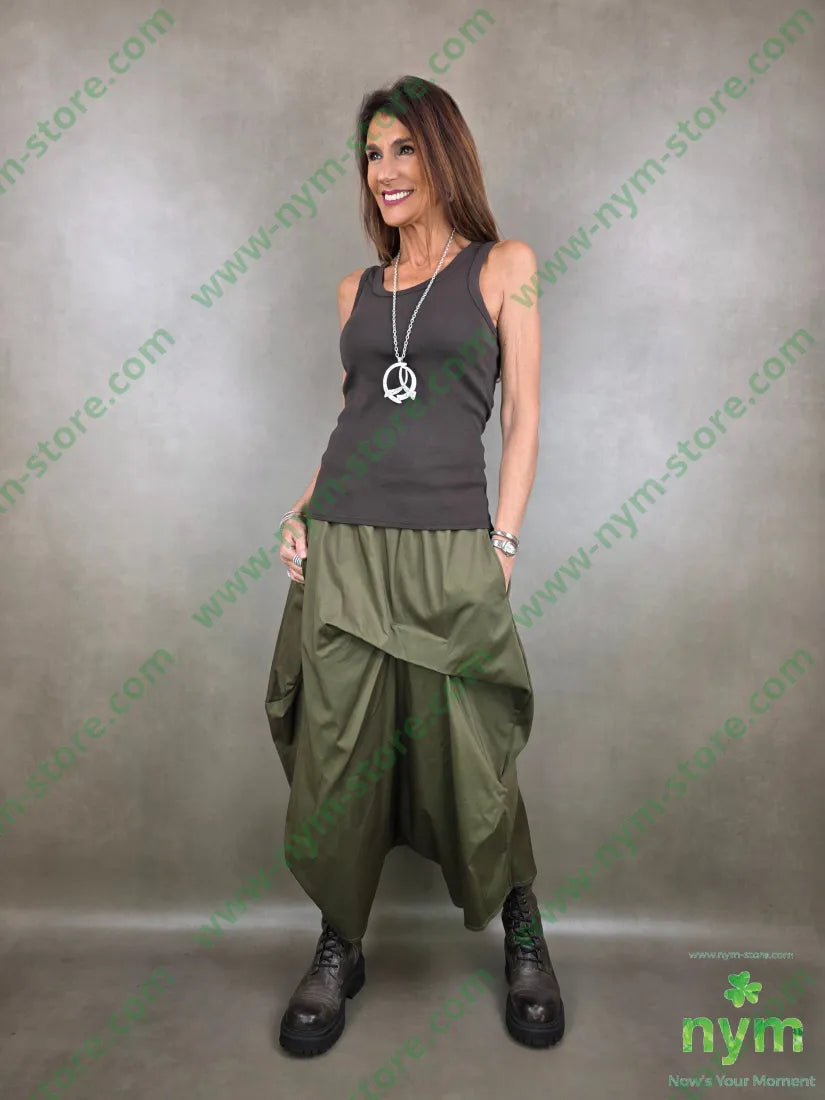 pantagonna tessuto lucido 79vi19ny2ea PANTALONE