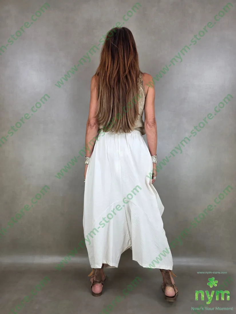 pantagonna tessuto martellato 87co13ny - U / SABBIA / PE26 - PANTALONE