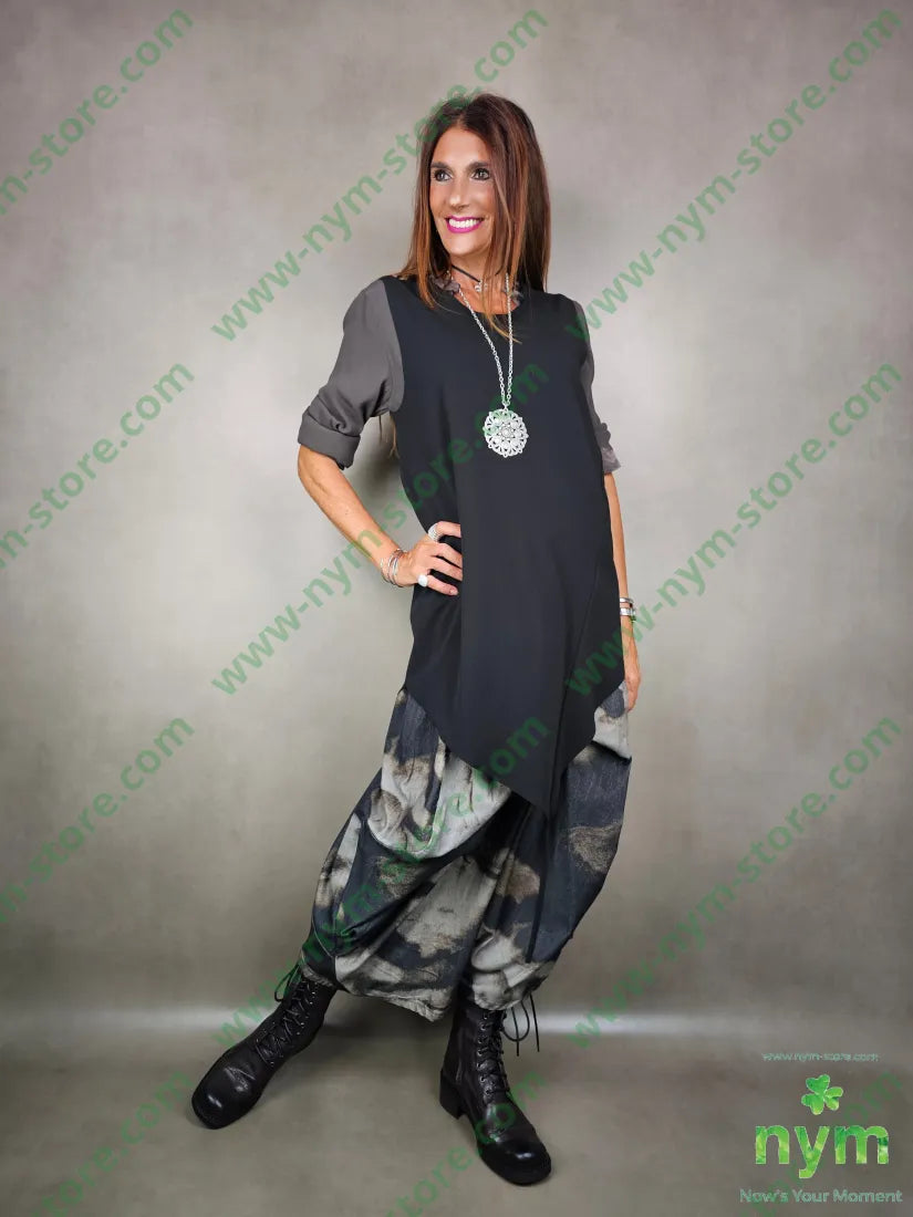 pantagonna velluto costina fantasia 100co U / MARRONE / AI25 PANTALONE