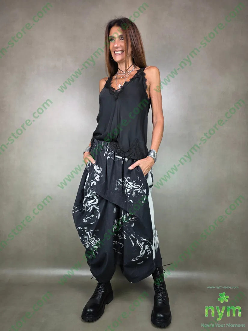 pantagonna velluto costina fantasia 100co PANTALONE