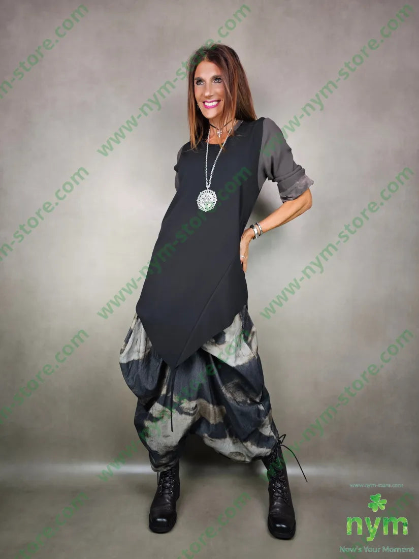 pantagonna velluto costina fantasia 100co U / MARRONE / AI25 PANTALONE