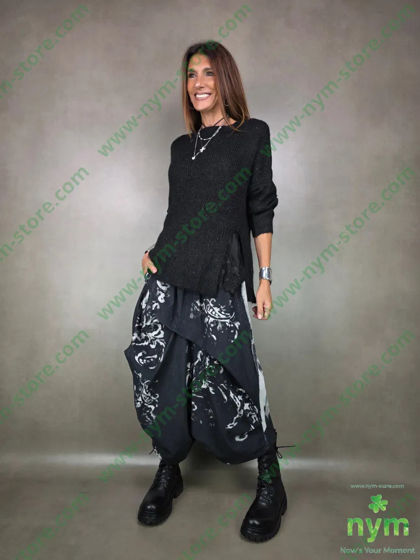 pantagonna velluto costina fantasia 100co PANTALONE