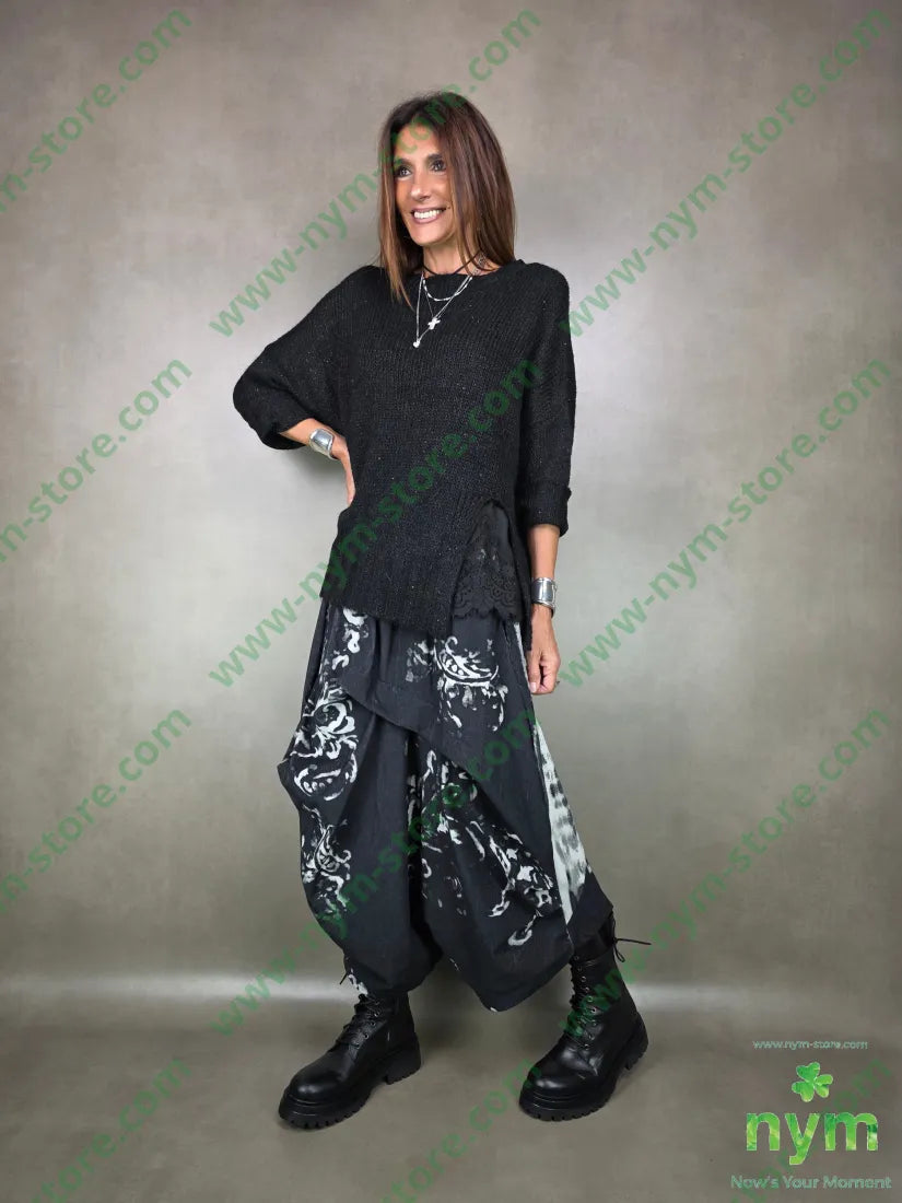 pantagonna velluto costina fantasia 100co PANTALONE