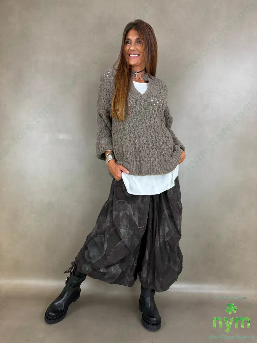 pantagonna velluto coulisse gamba 100co - PANTALONE