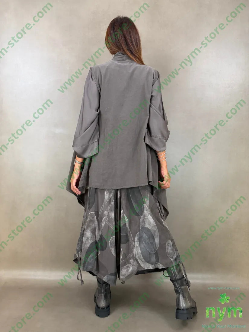 pantagonna velluto coulisse gamba 100co - U / FANGO / AI26 - PANTALONE