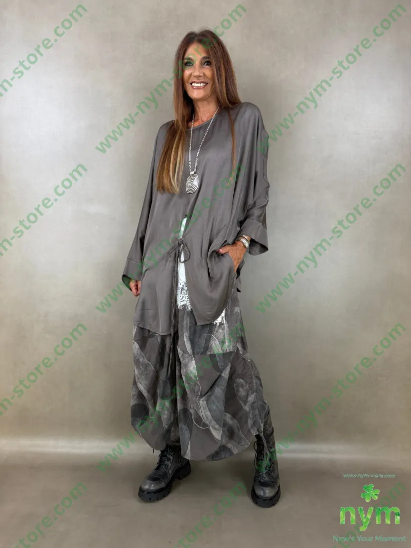 pantagonna velluto coulisse gamba 100co - U / FANGO / AI26 - PANTALONE