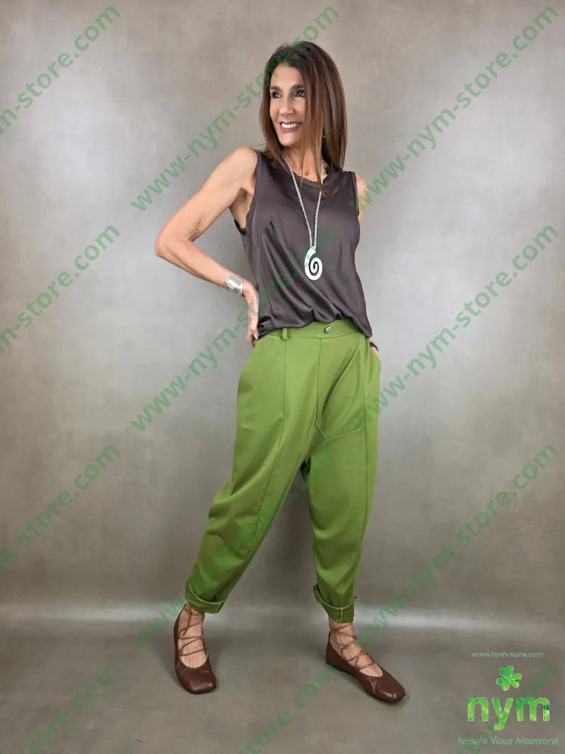 pantalone asimmetrico pm 67vi27pa6ea PANTALONE