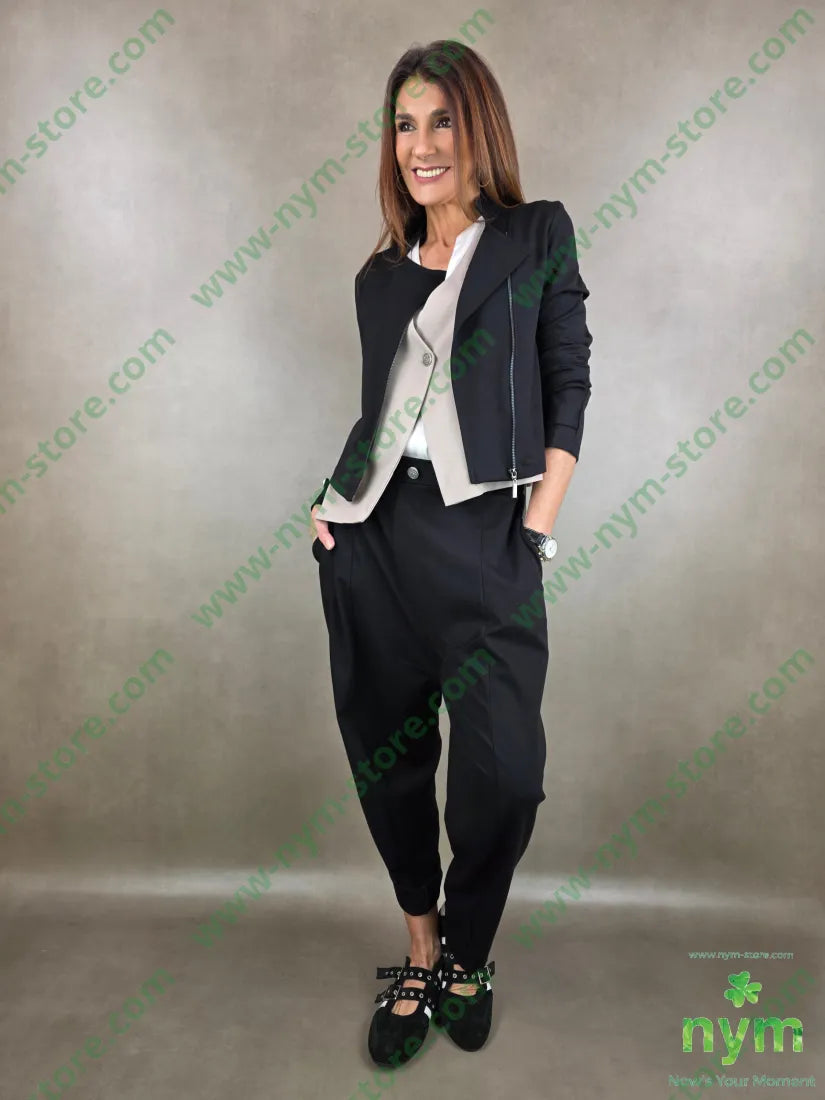 pantalone asimmetrico pm 67vi27pa6ea PANTALONE