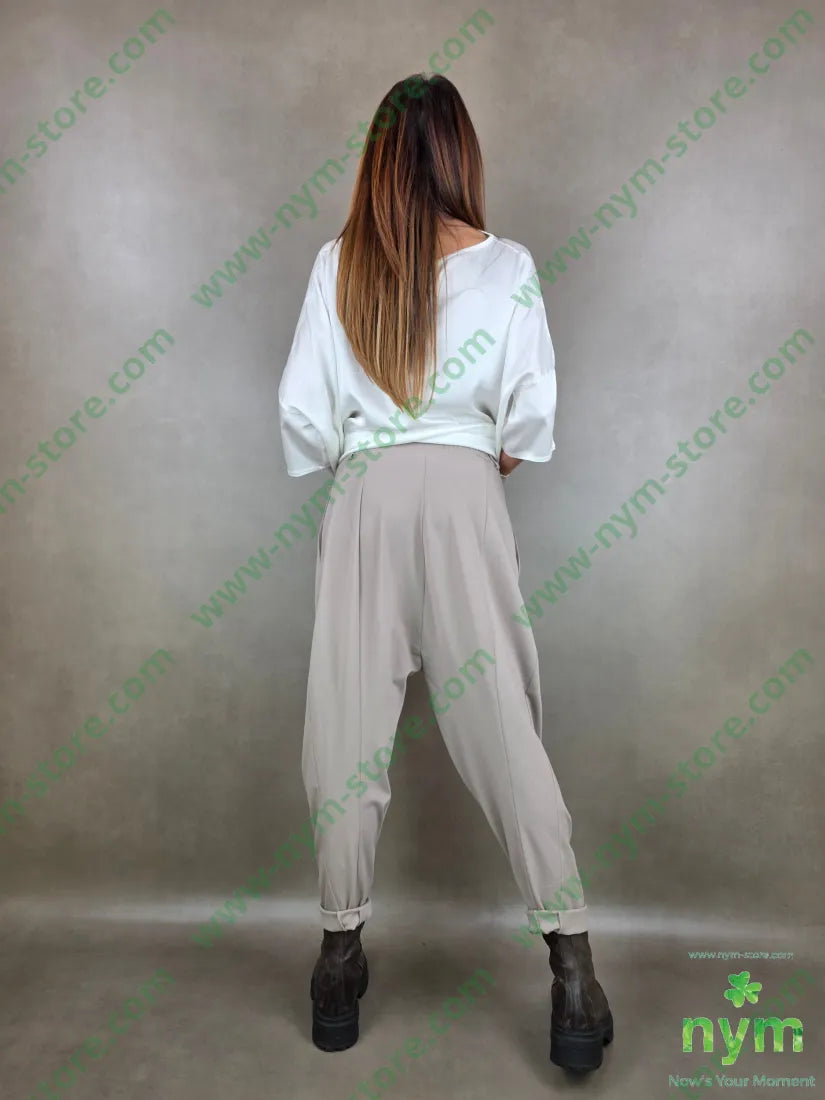pantalone asimmetrico pm 67vi27pa6ea PANTALONE
