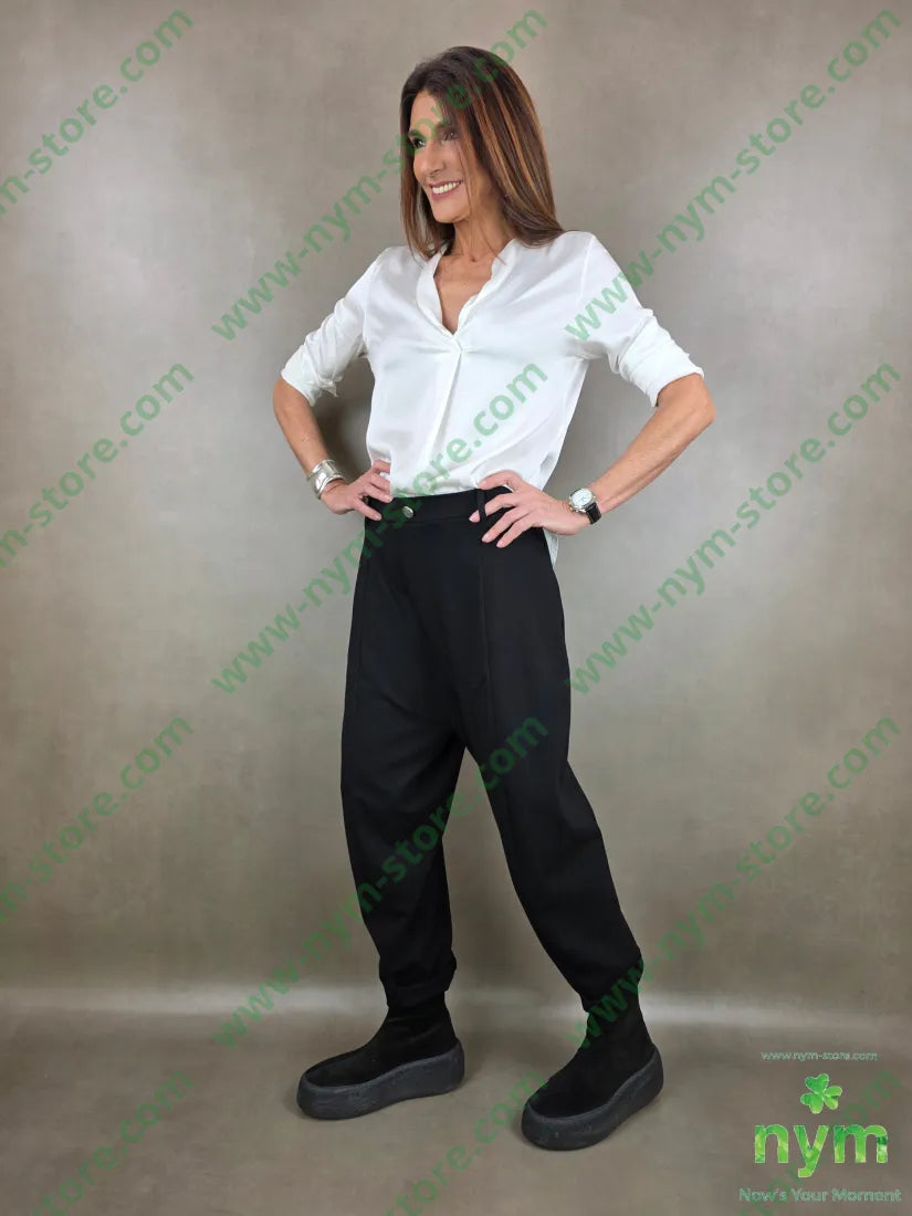 pantalone asimmetrico pm 67vi27pa6ea PANTALONE