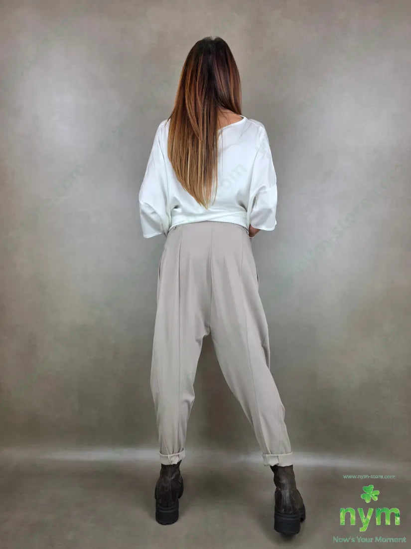 pantalone asimmetrico pm 67vi27pa6ea PANTALONE