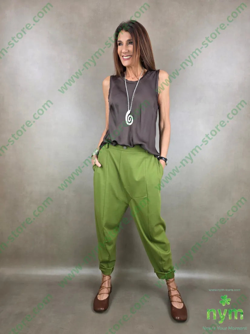 pantalone asimmetrico pm 67vi27pa6ea PANTALONE