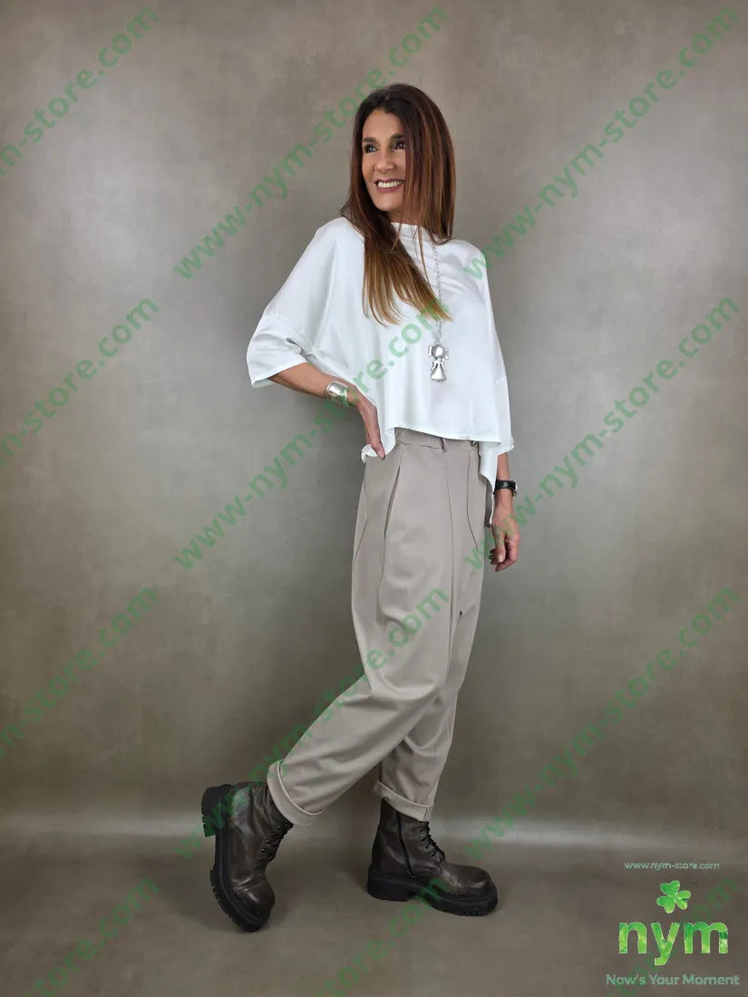 pantalone asimmetrico pm 67vi27pa6ea PANTALONE