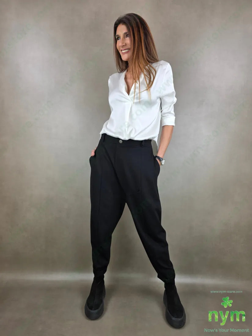 pantalone asimmetrico pm 67vi27pa6ea PANTALONE
