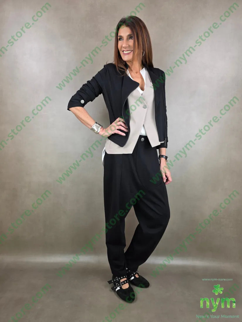 pantalone asimmetrico pm 67vi27pa6ea PANTALONE