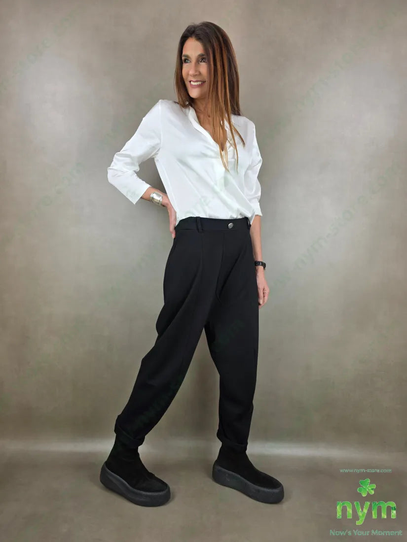 pantalone asimmetrico pm 67vi27pa6ea PANTALONE
