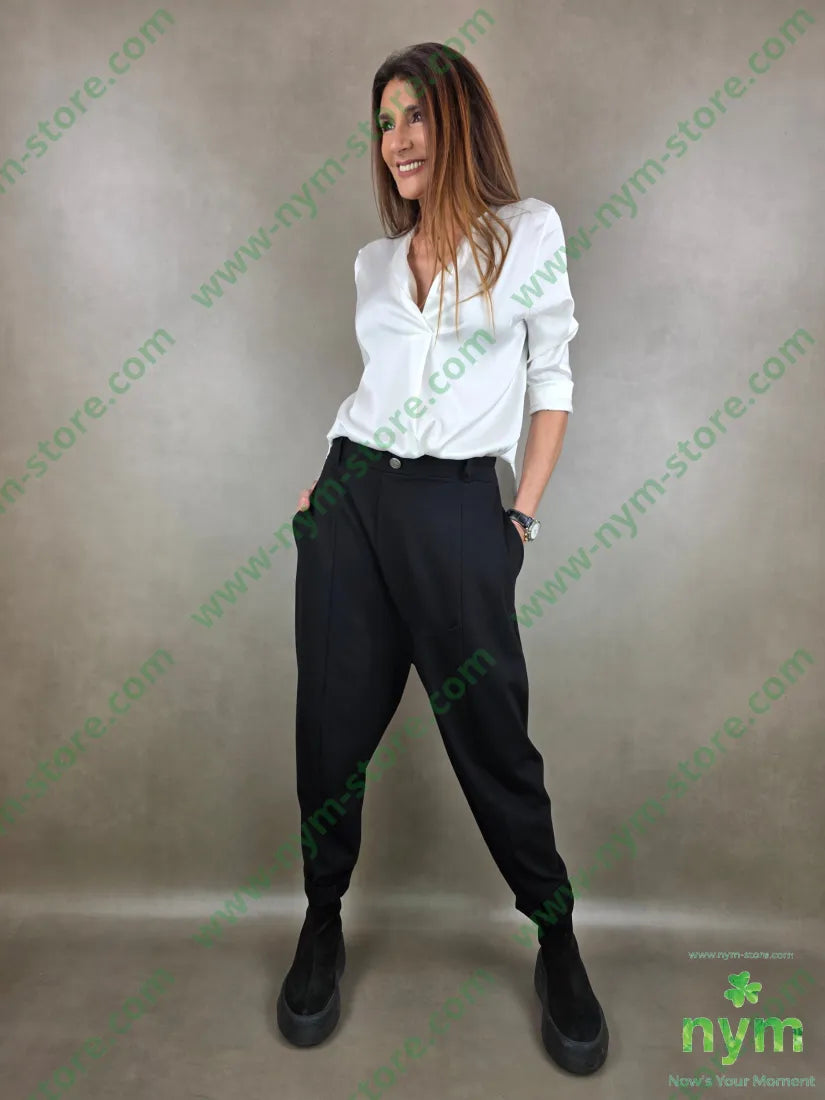 pantalone asimmetrico pm 67vi27pa6ea PANTALONE