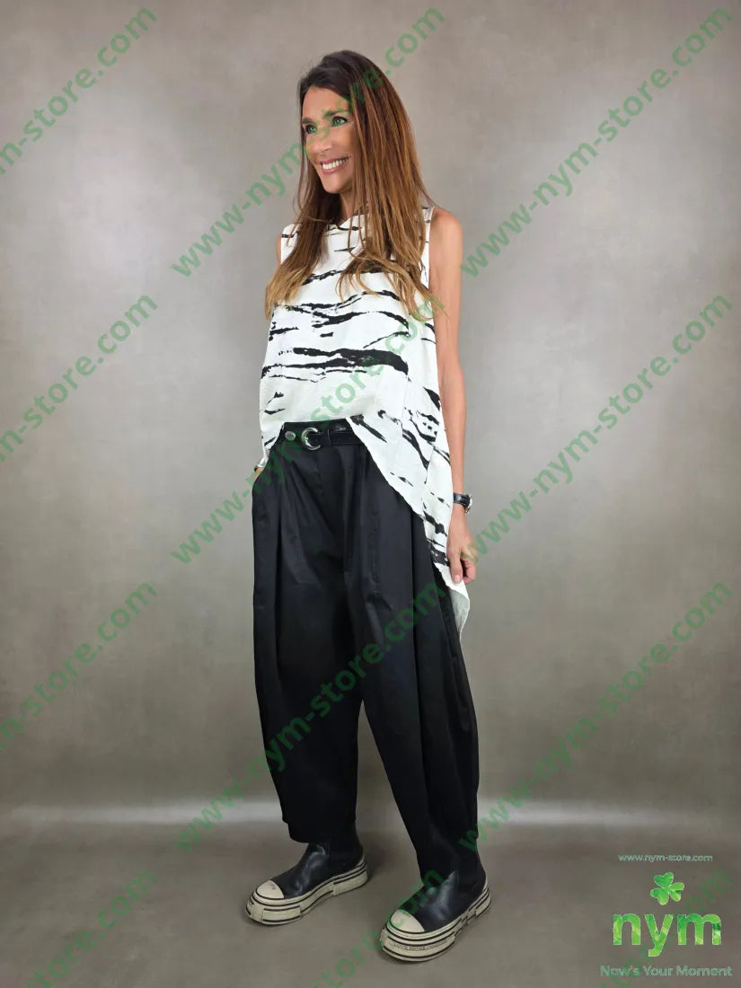pantalone ballon tessuto lucido 79vi19ny2ea PANTALONE