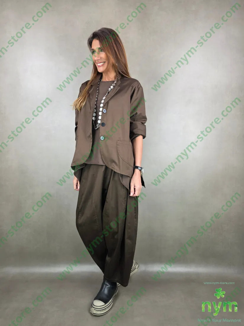 pantalone ballon tessuto lucido 79vi19ny2ea PANTALONE