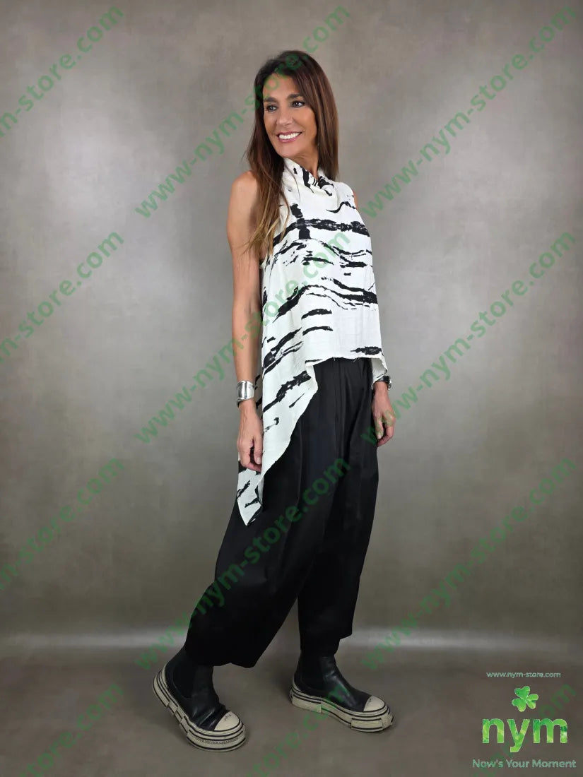 pantalone ballon tessuto lucido 79vi19ny2ea PANTALONE