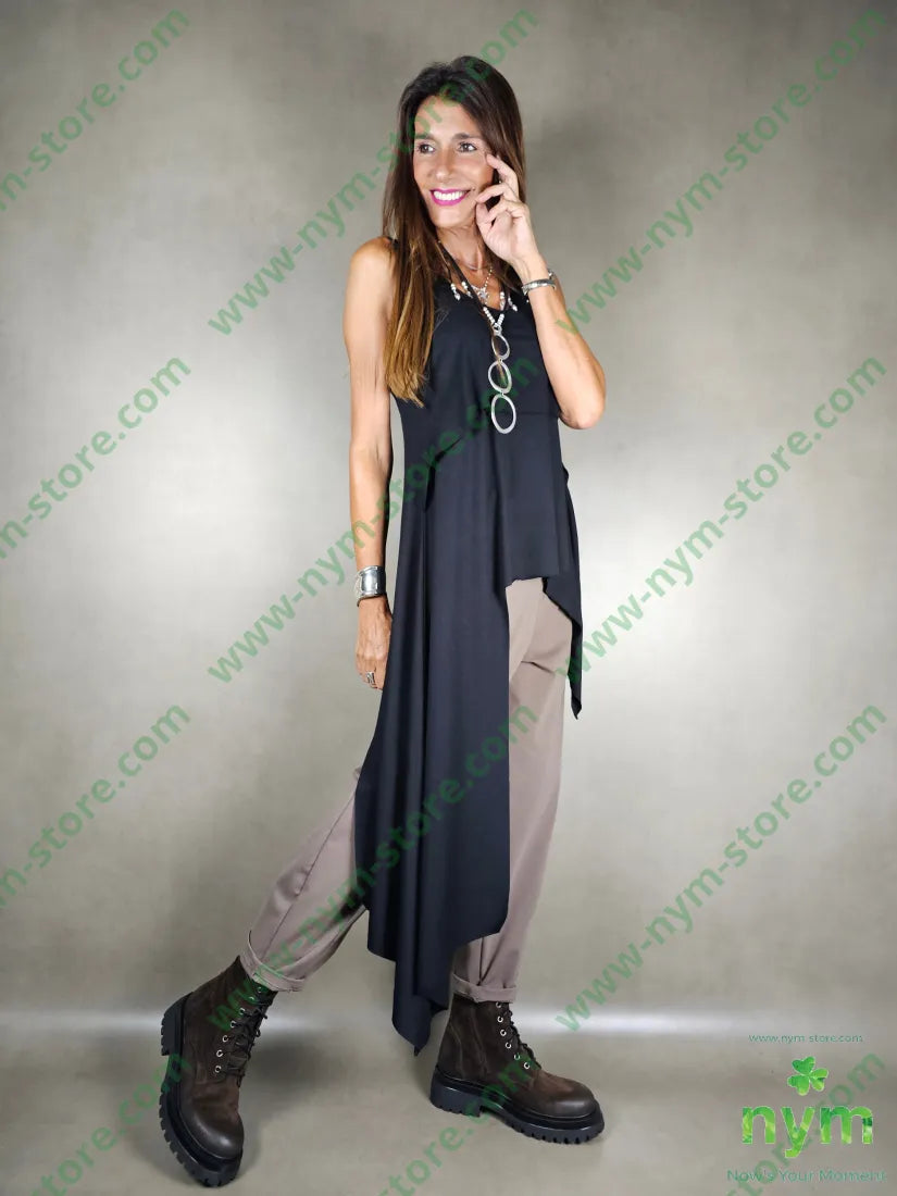 pantalone basico ad imbuto 52co40pa8ea PANTALONE