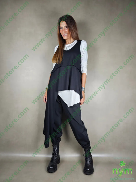 pantalone basico ad imbuto 52co40pa8ea PANTALONE