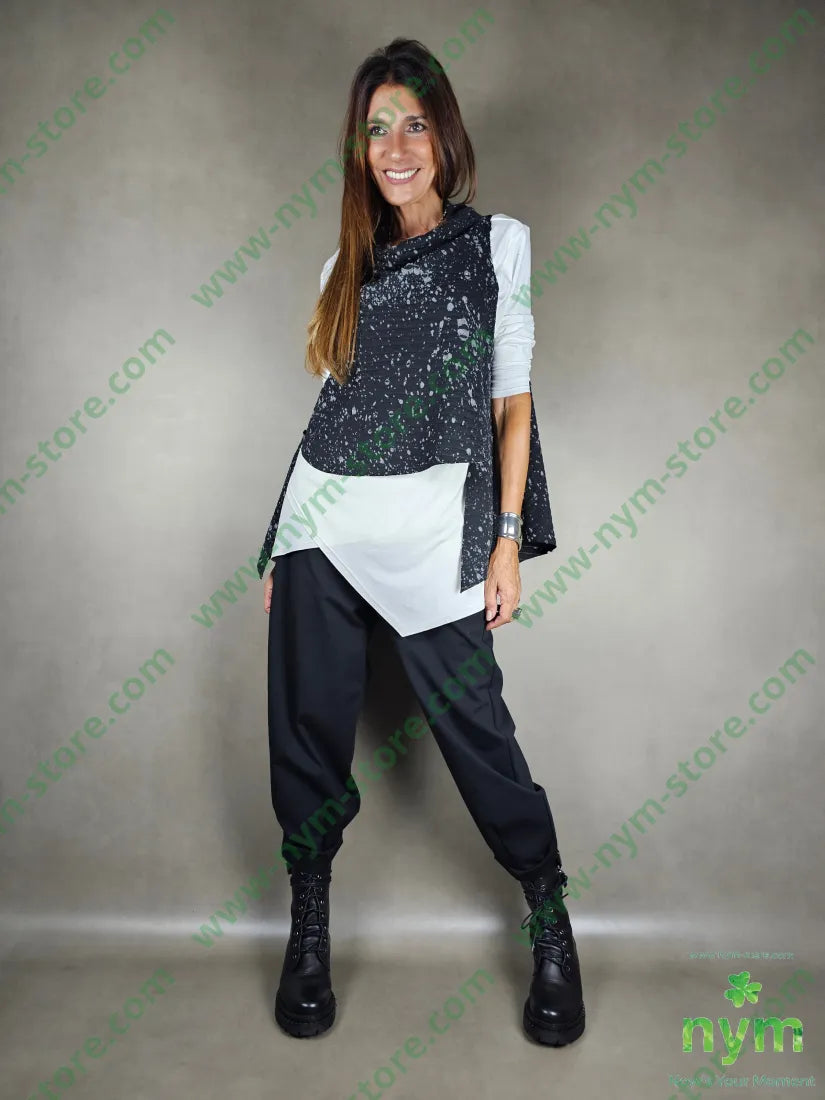 pantalone basico ad imbuto 52co40pa8ea PANTALONE