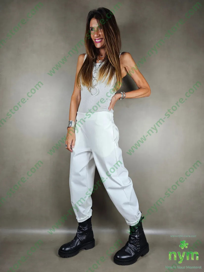 pantalone basico ad imbuto 52co40pa8ea PANTALONE