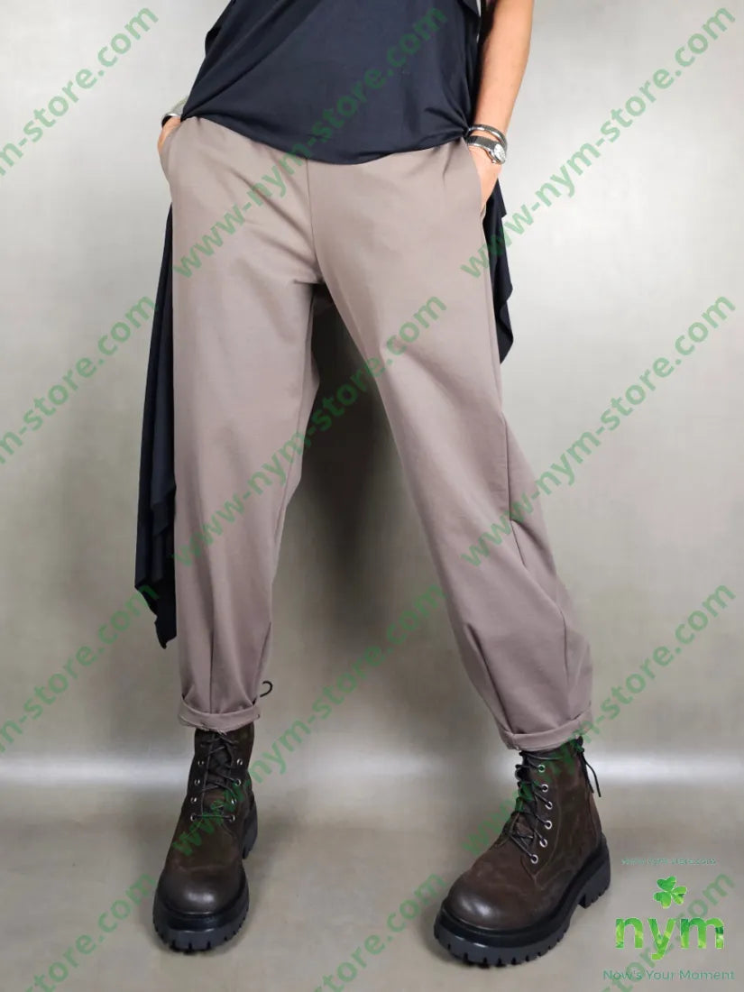 pantalone basico ad imbuto 52co40pa8ea U / FANGO S. / AI25 PANTALONE