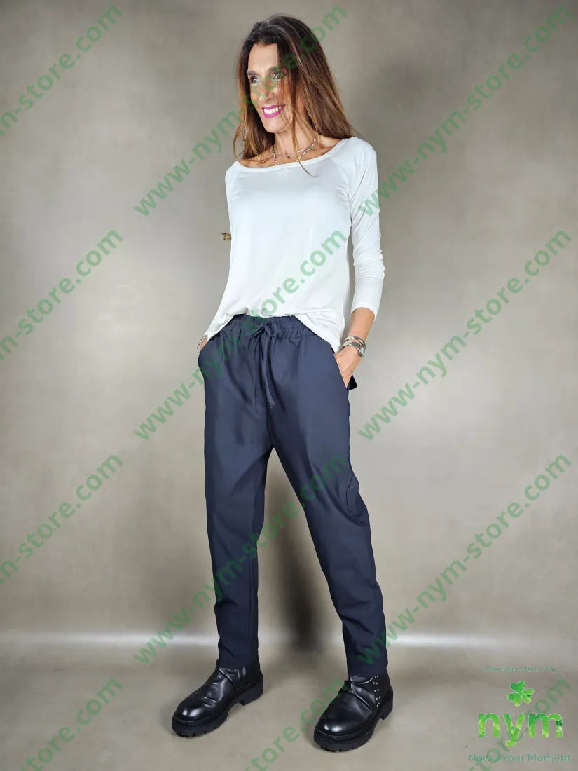 pantalone basico coulisse 79vi19ny2ea PANTALONE