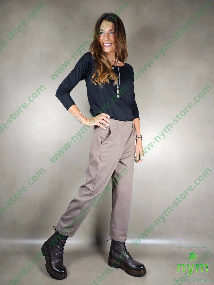 pantalone bassa vita basico 52co40pa8ea PANTALONE