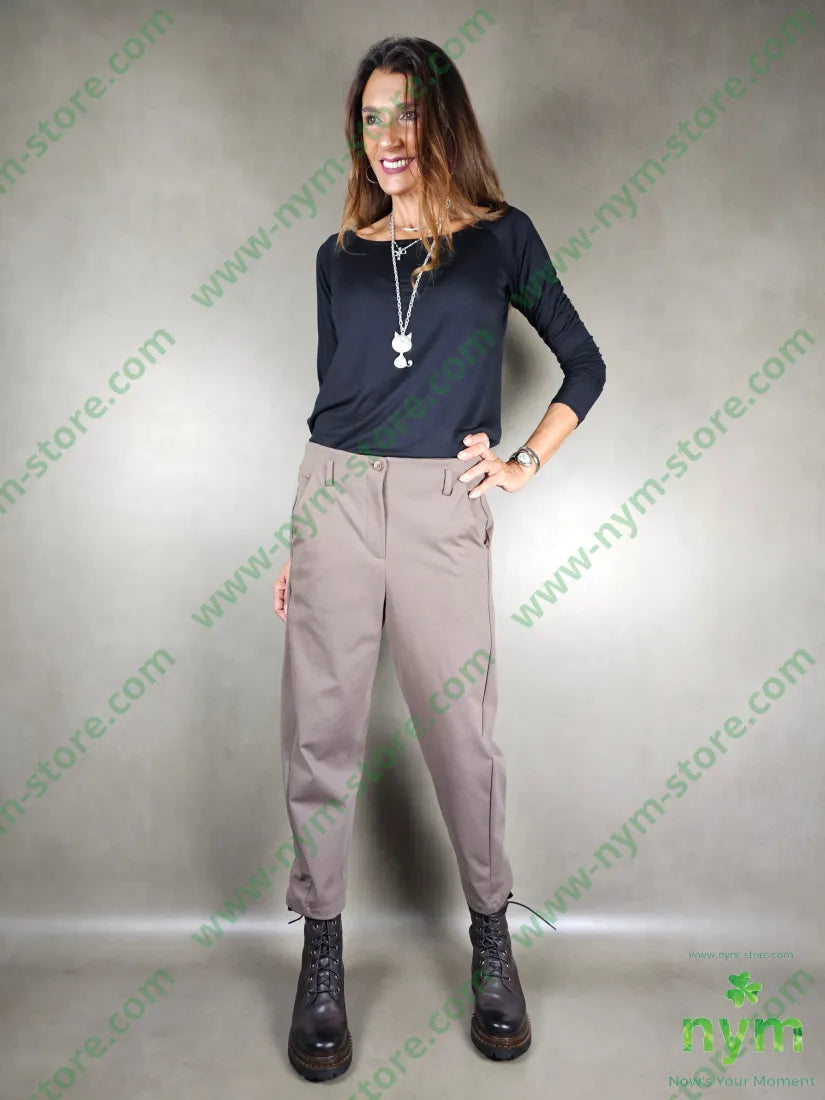 pantalone bassa vita basico 52co40pa8ea PANTALONE