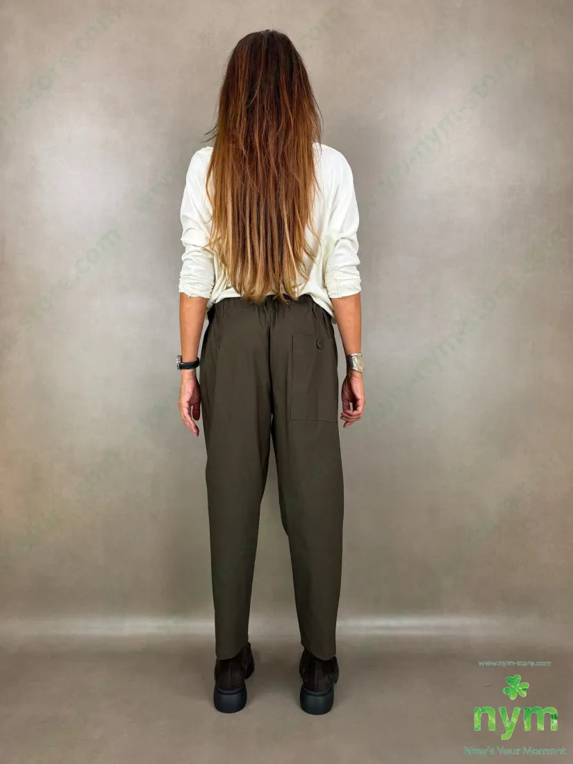 pantalone bengalina abbottonatura finta 79vi11ny2ea 65vi30ny5ea - PANTALONE