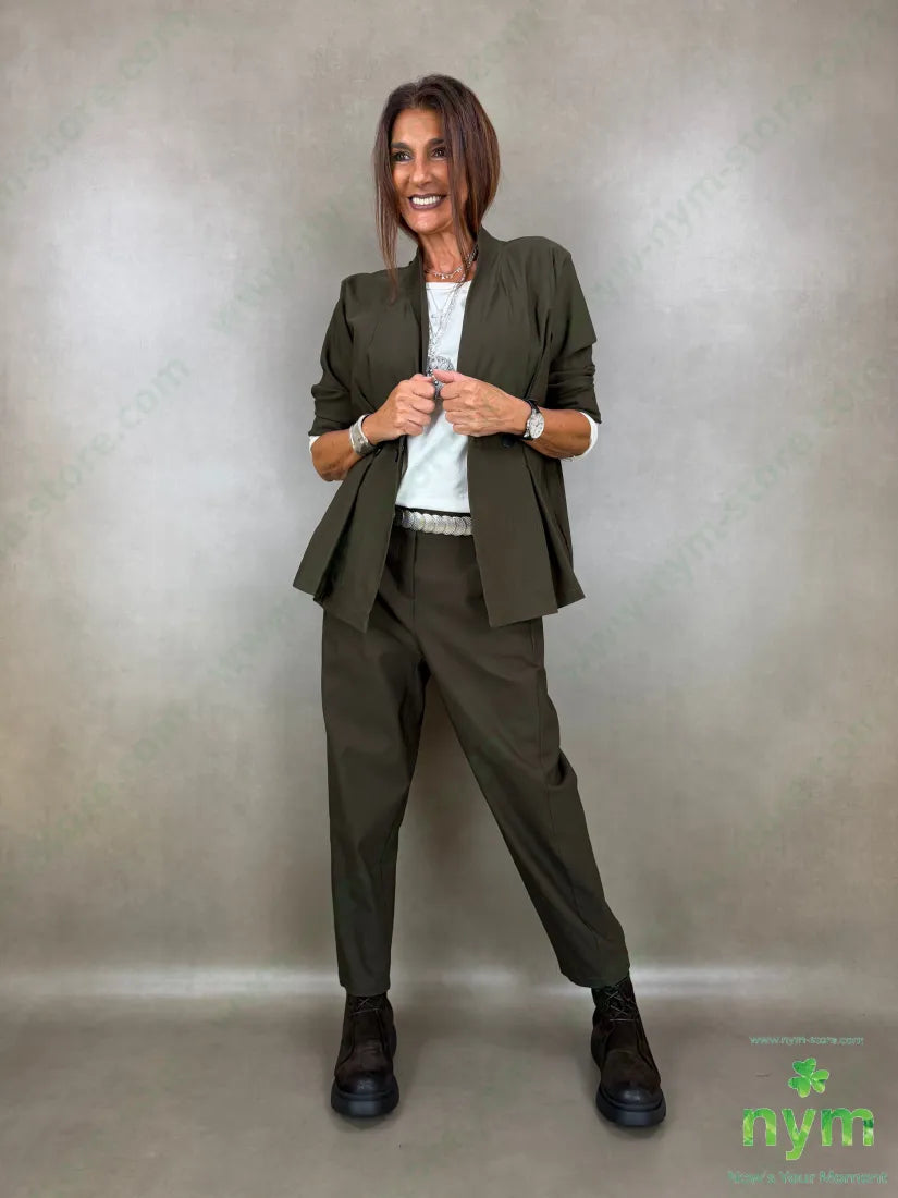 pantalone bengalina abbottonatura finta 79vi11ny2ea 65vi30ny5ea - PANTALONE